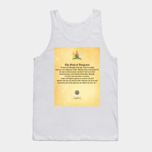 The Oath of Allegiance  (UK Military) Tank Top